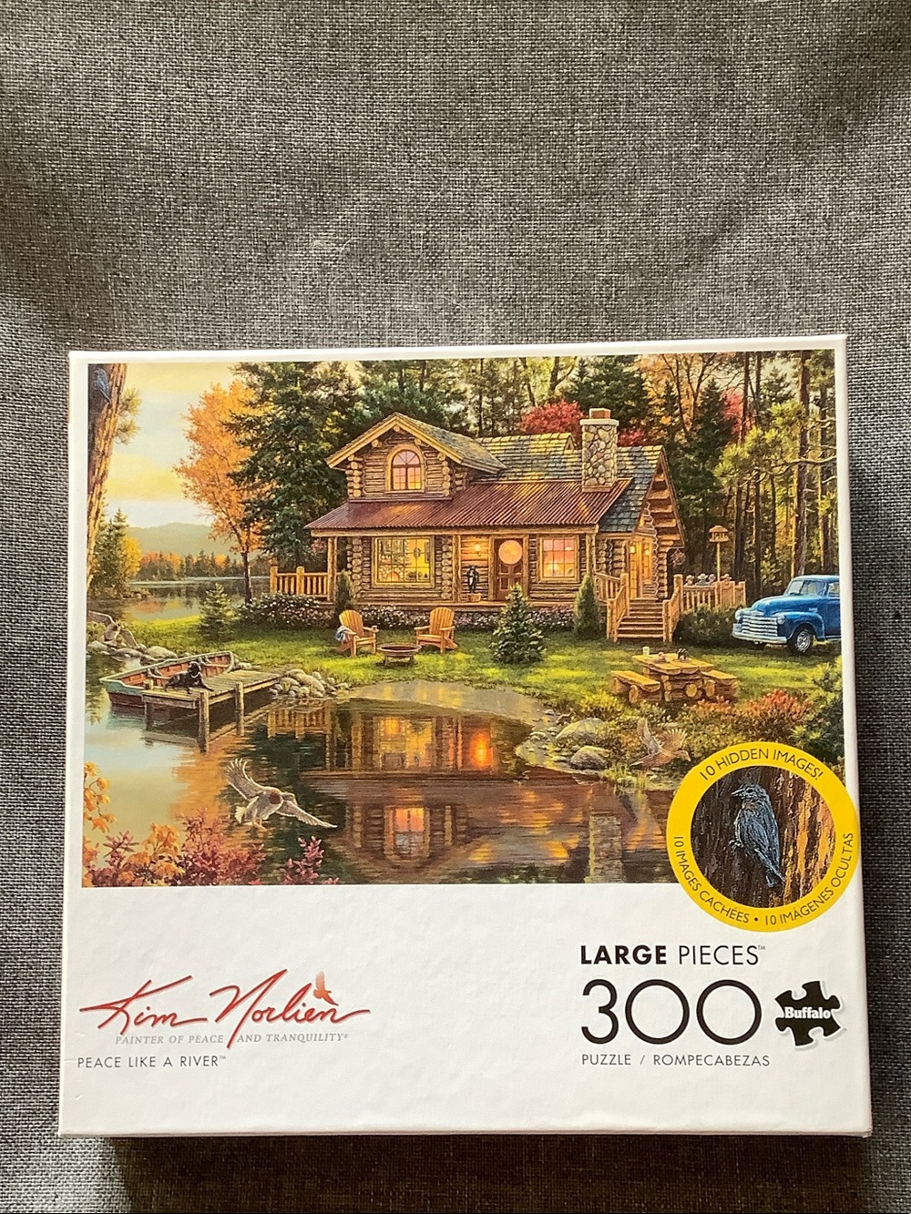 Buffalo Games ‘Peace Like A River’ 300 Piece Jigsaw Puzzle 🧩